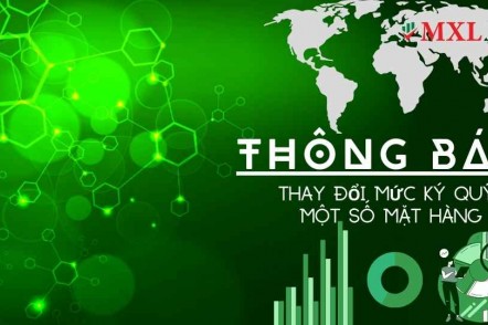 [THÔNG BÁO] Thay đổi mức ký quỹ một số sản phẩm 02/12/2022